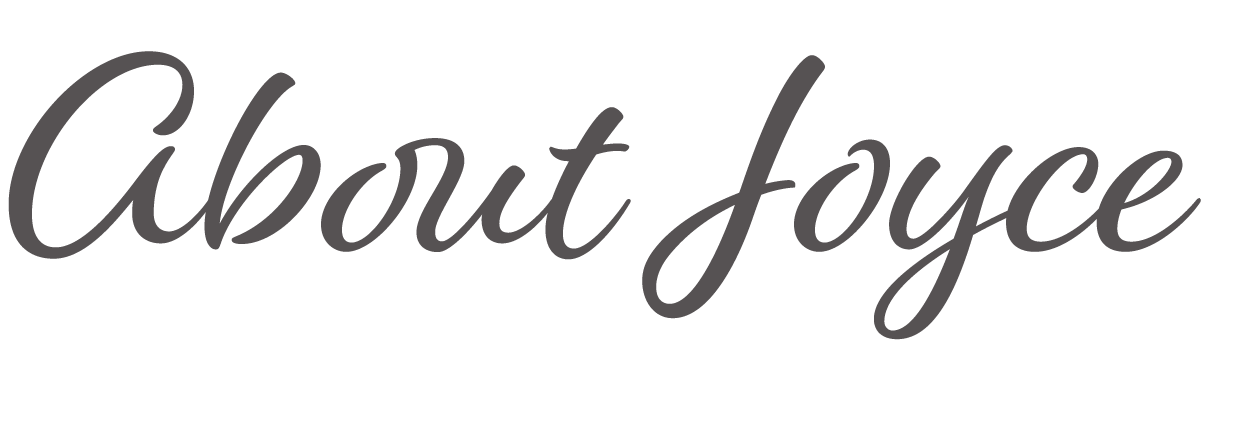 AboutJoyce About Joyce Jacobs Erfert