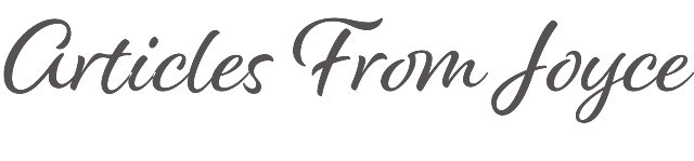 Articles by Joyce Erfert